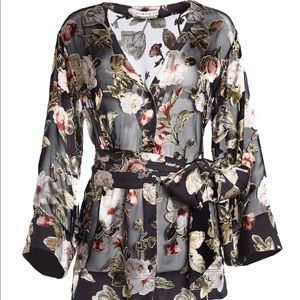 Alive + Olivia Rosario Tie Waist Kimono Top